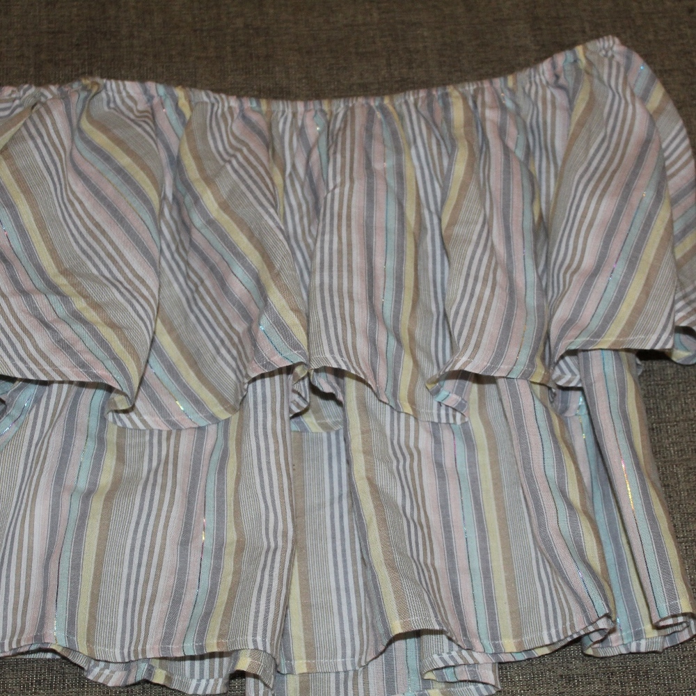 Ruffle Tube Top - Picture 2 of 4